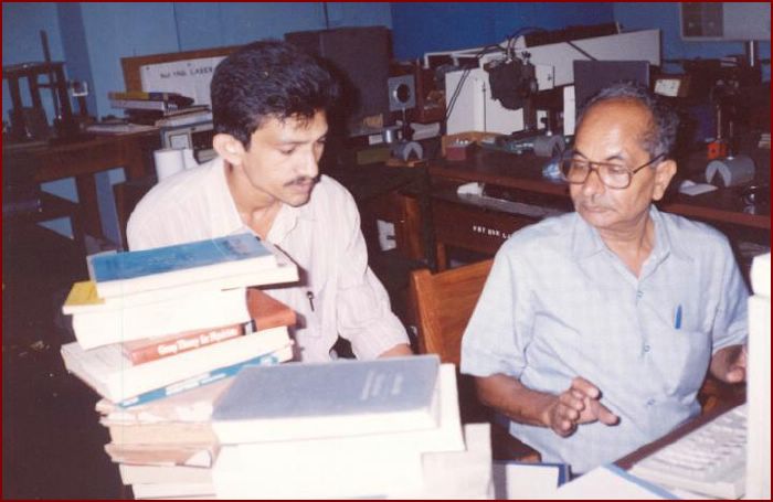 Prof. YVGS Murti with Dr. P. Nandakumar
